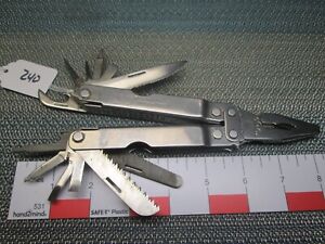 #240 Stainless SOG Power Plier Compound Leverage Multi-Tool