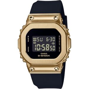 Casio G-Shock Digital Metal-Resin Black/Gold Women's Watch GMS5600GB-1D
