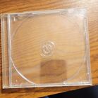 Jewel Cases Blank Empty Standard Size CD Clear Tray used