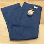 Vtg NWT Madewell Jeans Pants Bell Bottoms Regular Fit Solid Blue Mens Sz 40