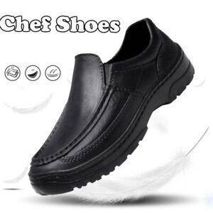 Men's Shoes Kitchen Chef Shoes Rubber  Comfortable Waterproof Non-slip Work Shoe