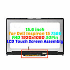 FHD for Dell Inspiron 15 7586 2-in-1 LCD Touch Screen Digitizer Assembly Bezel