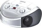 RCA RCD331WH Portable CD Player with AM/FM Radio (White)-New