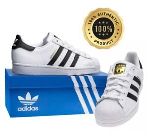 Adidas Men Original Superstar Shell Toe Tennis Casual Sneaker  100% Authentic