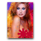 Carmen Electra #28 Art Card Limited 4/50 Edward Vela Signed (Censored)