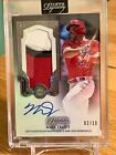 New ListingMIKE TROUT 2023 Topps Dynasty JERSEY 3-Color-PATCH AUTO 2/10! Angels! Sealed!