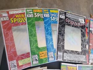 Amazing Spiderman/ Spiderman/ Web/spectacular. Full Run All 4 Holograms