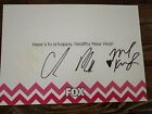 MINDY KALING PROJECT ENTIRE CAST TV HAND SIGNED HOLIDAY CARD AUTOGRAPH #16 FYC