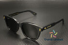 GUCCI GG1264S 001 Rectangular Squared Acetate Black Grey 52 mm Men's Sunglasses