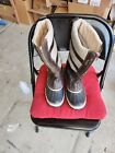 Sorel Brown And Gray Cold Weather / Snow / Rain Boots - Size Women's 9