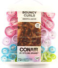 CONAIR ASSORTED SIZE BRUSH HAIR ROLLERS - 36 PCS. (61146)