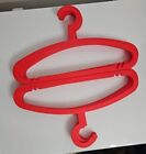 Ikea Hemlis Adult Red Hangers - Rare - Discontinued - Lot of 12