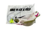 Nike Ja Fly 4 DR2741 100 Track & Field Spikes Sail/Fierce Pink Men's Size 10