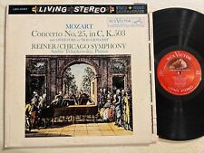 Reiner CSO / Andre Tchaikowsky / Mozart LP RCA Living Stereo 1s/2s Shaded Dog EX