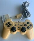 Sony PlayStation 2 PS2 DualShock 2 Controller White/Yellowing - NOT WORKING