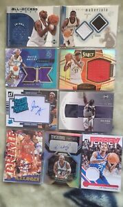 Nba Mix 8 Card Patch And Auto Lot