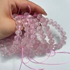 1 pcs 11mm Faceted rondelle rose quartz Crystals bracelet pink beads bracelet