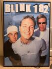 Blink 182 autographed poster 2001 London with certificate of authenticity.