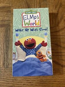 Sesame Street Wake Up With Elmo VHS