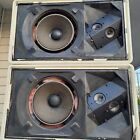 Advent/2 Vintage Classic Speakers, White, Tested Working