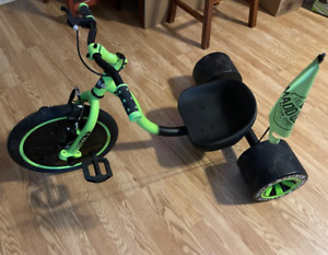 New ListingKids Big Wheel Tricycle Drift Bike Trike Mini Razor 3 Wheeler for Age 5-10 yrs