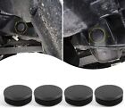 4xSet Frame Hole Chassis Plugs Tube Hole Cover Parts for Jeep Wrangler JL JT 18+ (For: Jeep Gladiator)