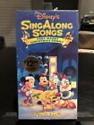 Disneys Sing Along Songs A Very Merry Christmas (VHS 1990) Volume 8 RARE HTF NM