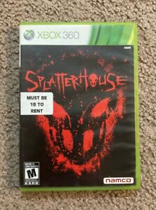 Splatterhouse (Microsoft Xbox 360, 2010) Game *CIB* Tested Disc And Manual