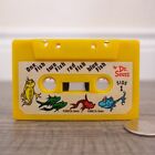 1981 Dr Seuss One Fish Two Fish Red Fish Blue Fish Fisher Price Cassette tape