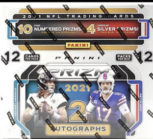 2021 Panini Prizm NFL Football Hobby Box Sealed Trevor Lawrence Rookie possible