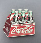 6 Pack Coca Cola Bottles with Bottle Opener Magnet