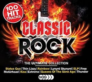 Various Artists : Classic Rock: The Ultimate Collection CD Box Set 5 discs