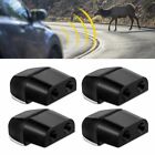 4 x Ultrasonic Car Animal / Deer Warning Whistles auto safety alert device black