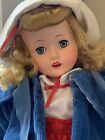 Vintage 1950's Roberta Doll Co 14” BEAUTIFUL Condition w/Outfit Coat Girdle HTF