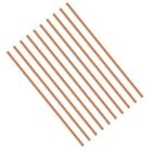 10 Pcs Pure Copper Round Rod 4 Inch Length Bare Copper Metal Rod Solid Copper