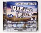 Party Tyme Karaoke CD+G Country Hits 25 Sing-Along Music CD + Lyric Booklet