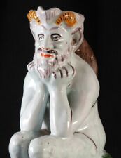 New ListingAntique Fauna Statue Pitcher Sculpture Devil Decor Figurine Art Rare Old 18th