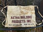 Vintage Aetna Building Products Nail Pouch Apron West Hartford CT Connecticut