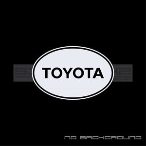 Toyota Decal Sticker logo Turbo AE86 FRS Celica Supra camry JDM Pair