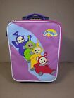 Vintage 90s 1999 Teletubbies Rolling Suitcase Travel Luggage Tote