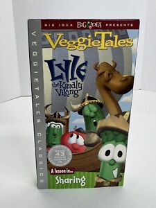 VeggieTales Lyle the Kindly Viking, A Lesson in Sharing VHS, 2001
