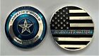 Thin Blue Line Blue Lives Matter Challenge Coin (NYPD Paramedic CHP Chicago Fire