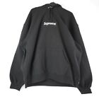 Supreme Box Logo Hooded Sweatshirt In Black (FW23) - Men's Size Extra Large