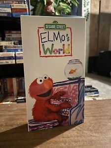 Elmo's World Sesame Street VHS 2000 Elmo Episodes for Kids Children's Movie
