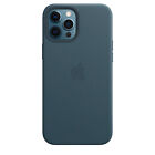 Genuine Apple iPhone 12 Pro Max Leather Case - Baltic Blue MHKK3FEA