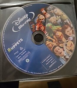 The Muppets (Blu-ray, 2011) Blu-ray Disc Only, No Case. Tested And Works