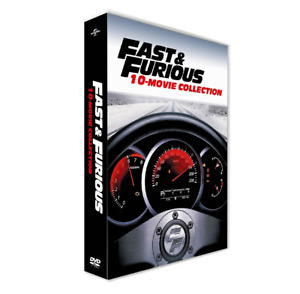 Fast and Furious 10-Movie ( 1-9 & Hobbs and Shaw) Collection DVD Region 1