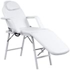 New Listing73 Inch Portable Tattoo Salon Facial Bed Massage Table - Color: White