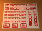 Scott USA Sticker Set Sticker Road Bike Mountain Bike Bike Tuning Frame NEW