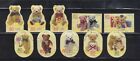 JAPAN 2012 AUTUMN GREETING TEDDY BEAR 80 YEN COMP. SET OF 10 STAMPS IN FINE USED